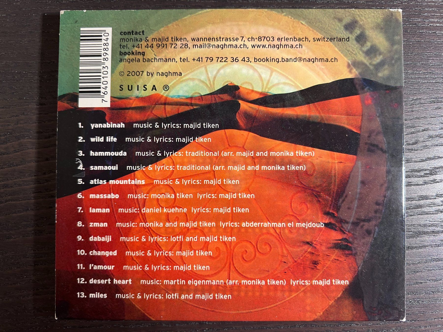 CD: Naghma - Bab Sahara – Usato da Zürich venduto da MusikFreunde 1