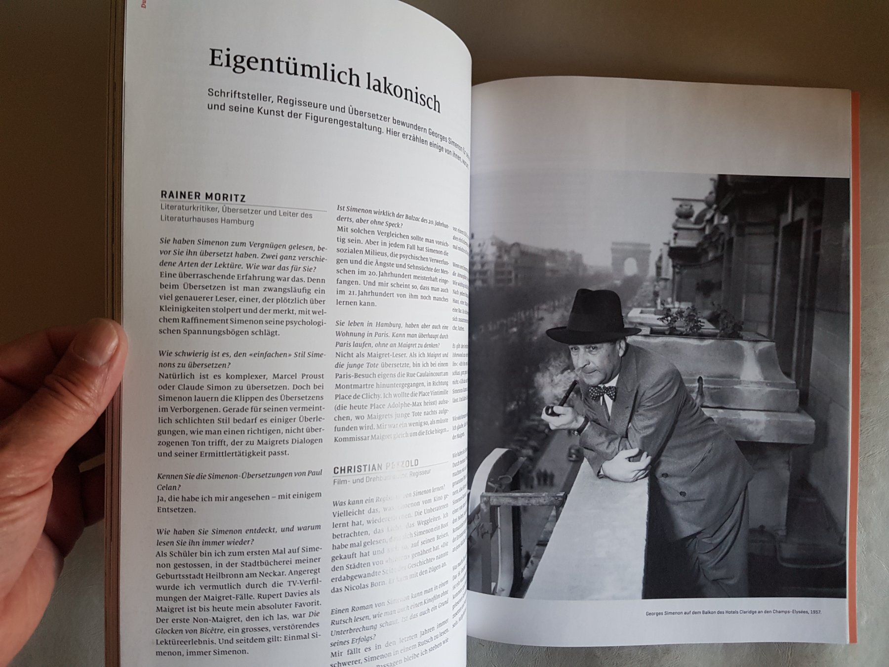 Riviste & Magazine: Zeitschrift DU - Georges Simeon - 2019 – Nuovo (secondo la descrizione) da Walterswil BE venduto da Lonitti 8