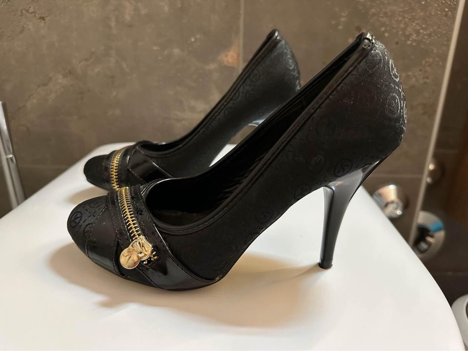 Escarpins En Cuir Noir Femme - R.Lipty - Pointure 36 - Quasi Neufs