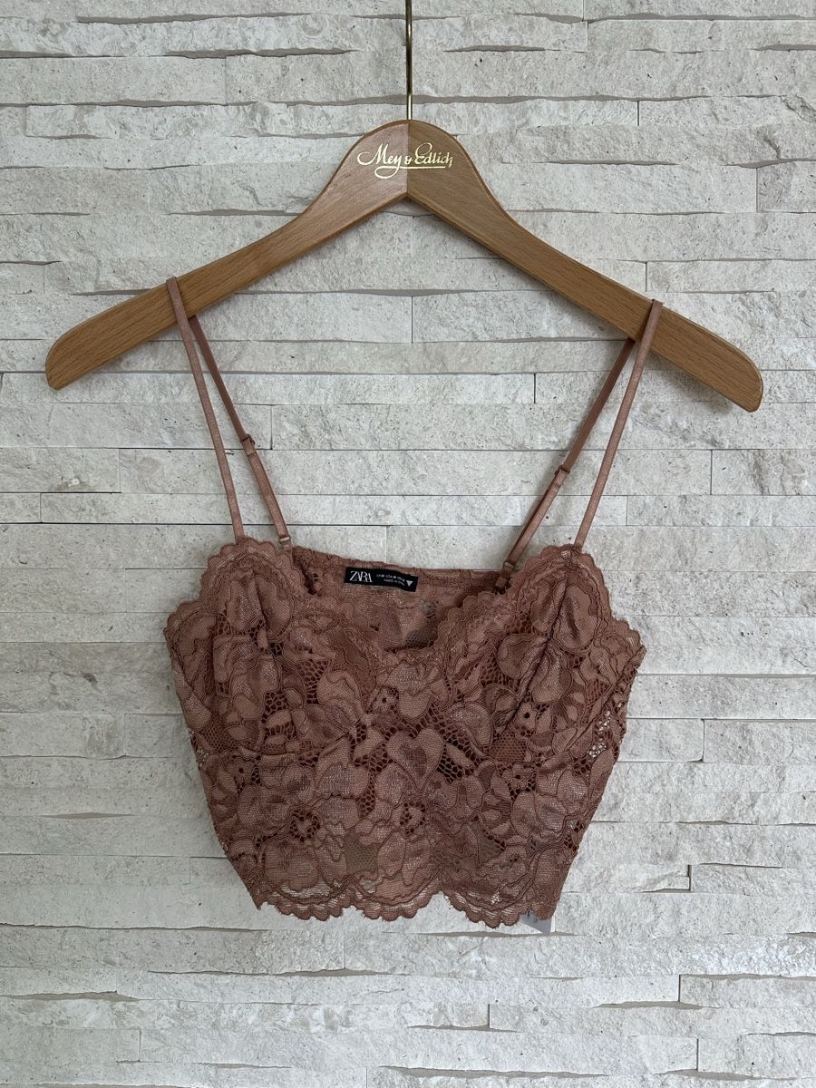 Zara Tops: Zara Spitzentop Gr. M – D'occasion à Meilen par ninifee20