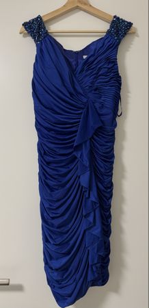 Gina Bacconi Abendkleid, Gr. 38, königsblau