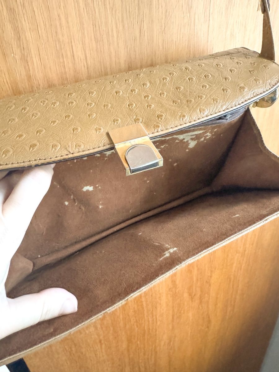 Borse da donna: Vintage Ledertasche aus den 70er – Usato da Solothurn venduto da haslinuessli 3