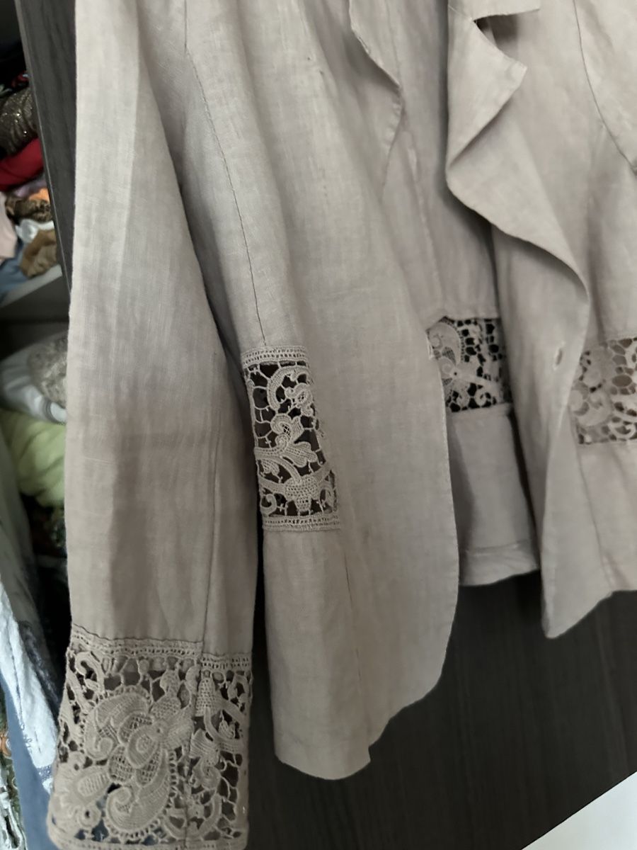 Jacken: Blazer aus 100%Leine Grosse/S – Neu (gemäss Beschreibung) aus Basel von Ivana_4 3