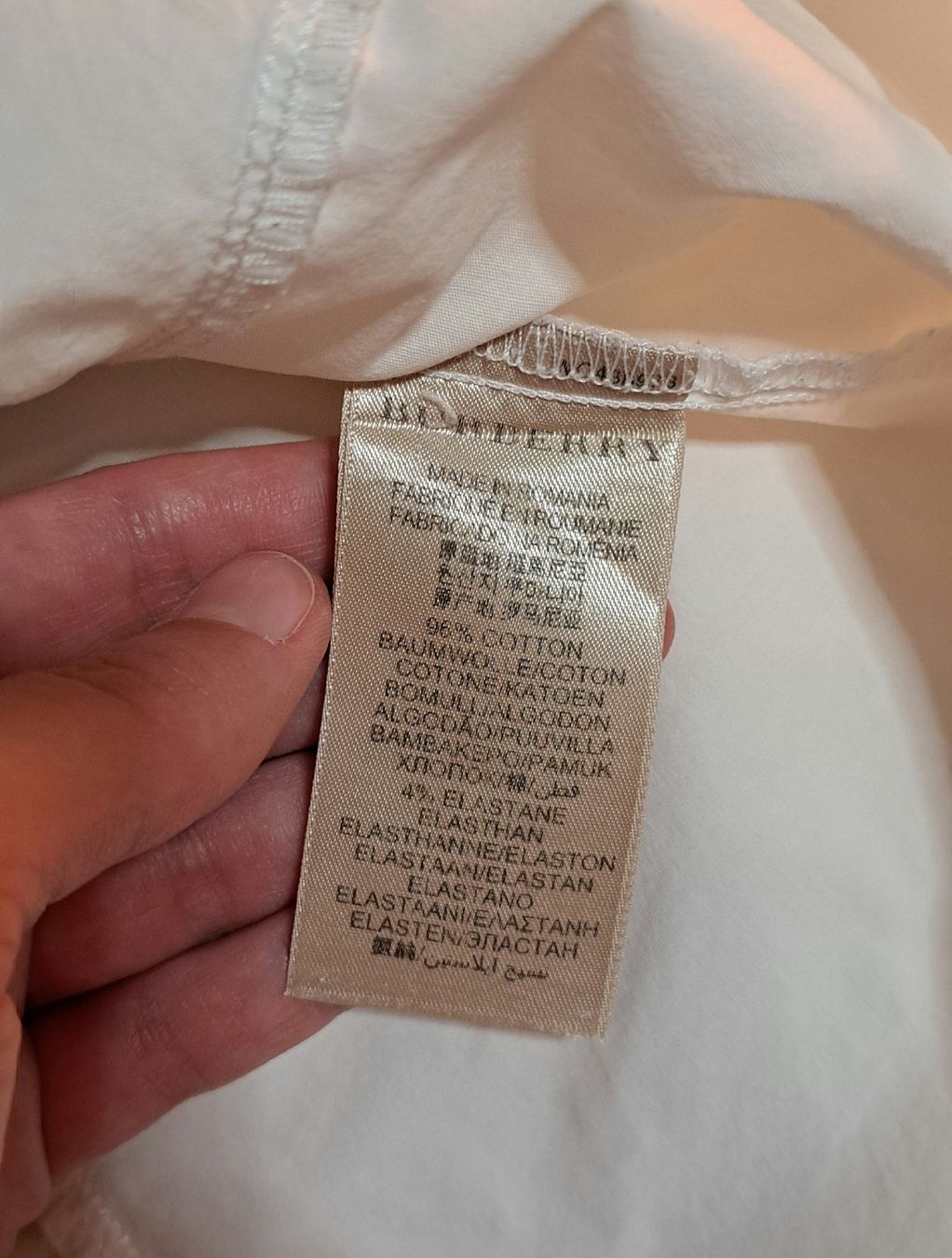 Burberry Camicette: Burberry Brit Bluse weiss – Nuovo (secondo la descrizione) da Richterswil venduto da Viorella 8