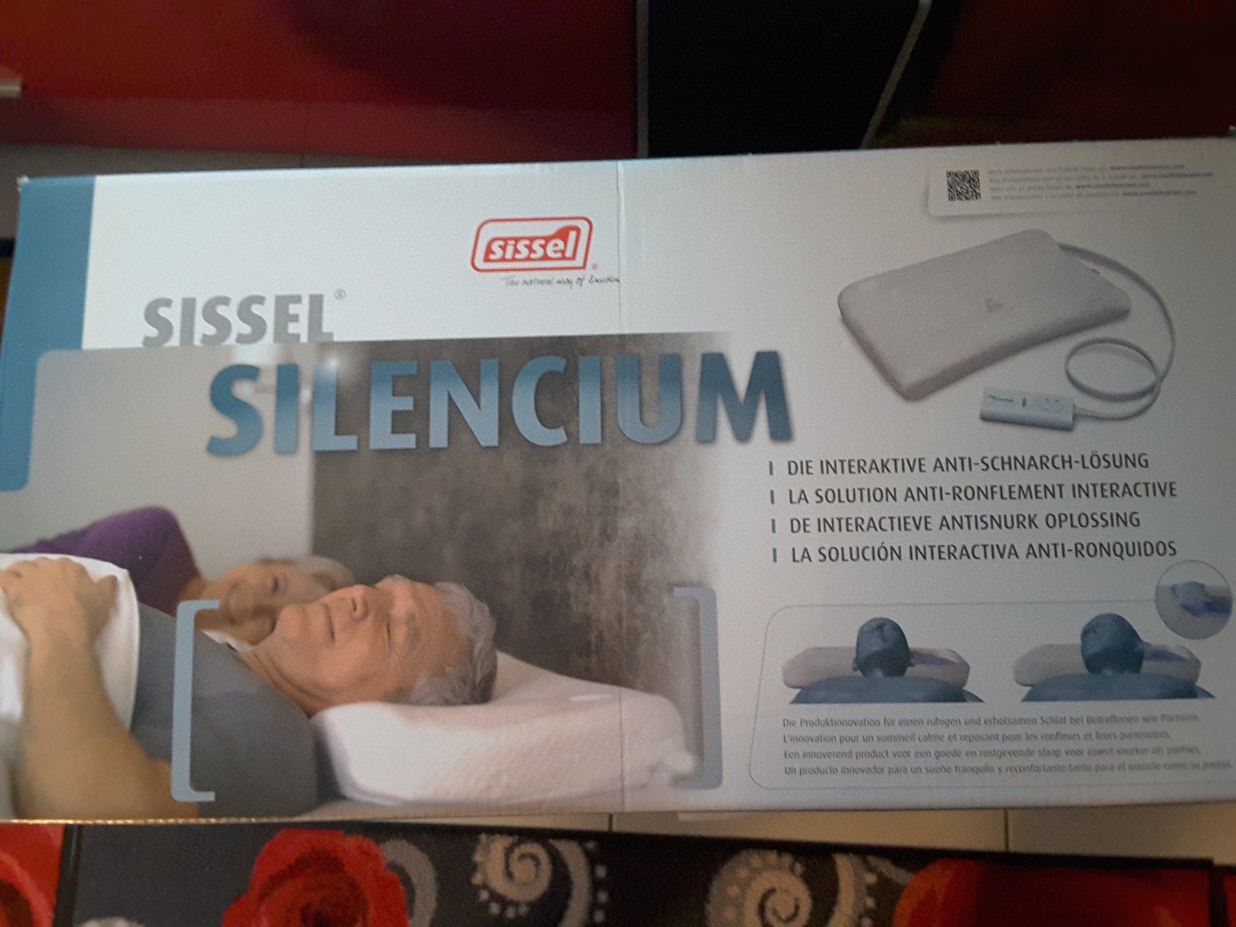 Kissen: Sissel Silencium Antischnarch Kissen – Gebraucht aus Boppelsen von tigimohrli