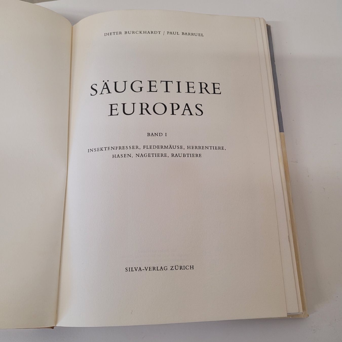 Bücher: buch säugetiere europas – Gebraucht aus Reichenburg von AK307 7