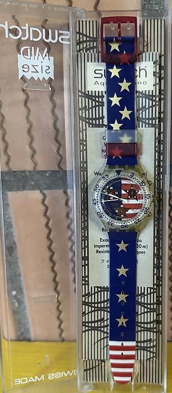Swatch Orologi: Swatch AquaChrono Armbanduhr – Usato da Lyss venduto da Jugulator 1