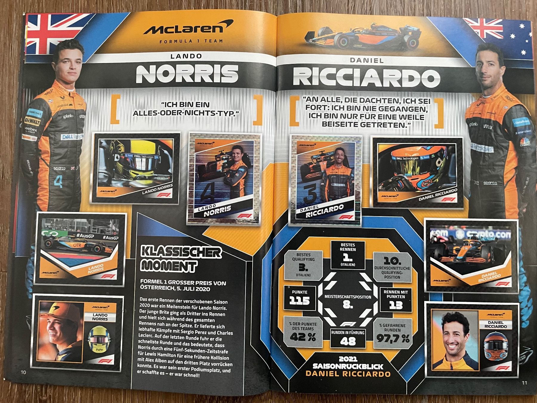 Topps Carte collezionabili: Formel 1 Saison 2022 Stickeralbum NEU – Nuovo e nell'imballaggio originale da Winterthur venduto da Nuri1 5
