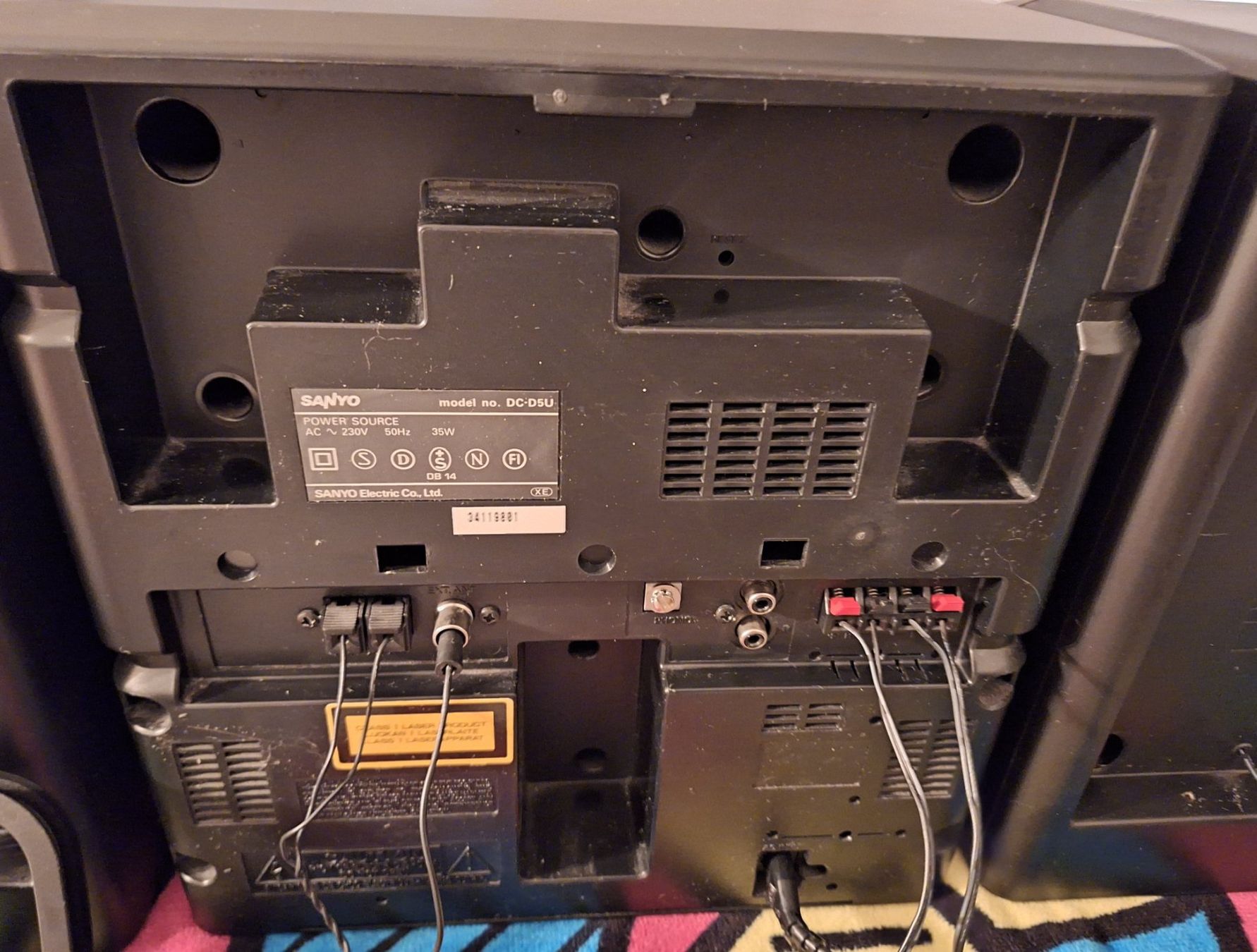 Sanyo Multimediaplayer & Streamer: Sanyo DC-D5u Mini Component System Retro 1980’s – Gebraucht aus Muri AG von Edlerweiss 5