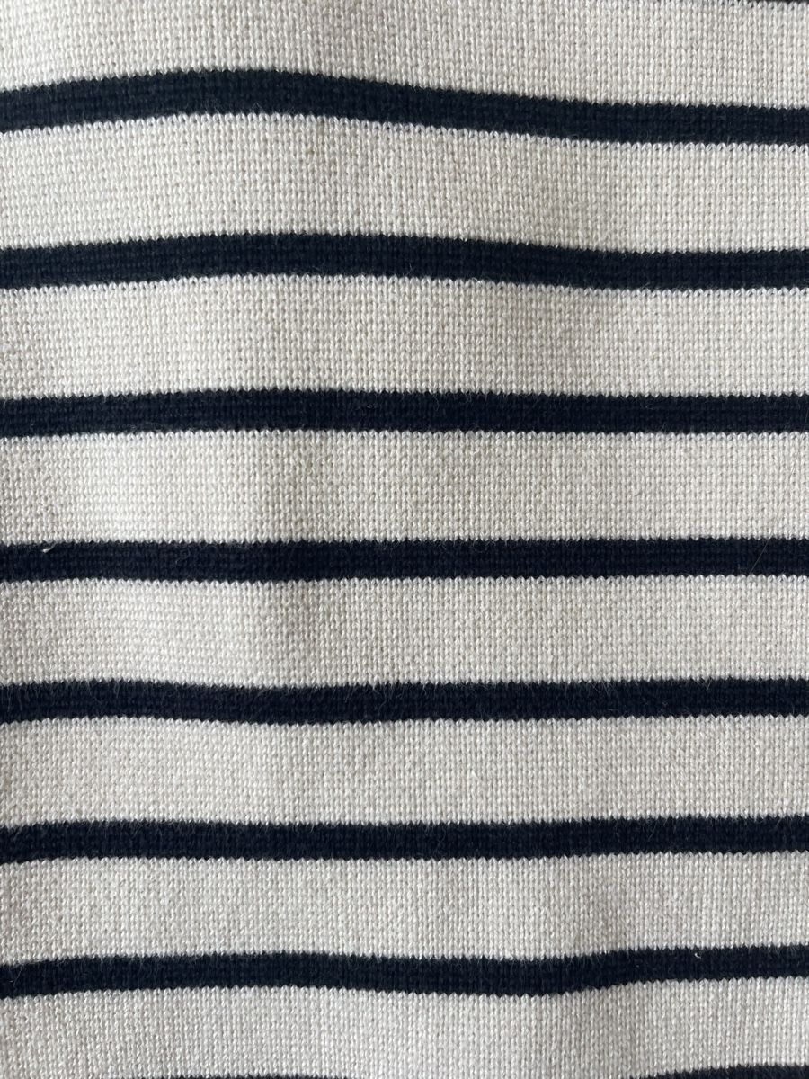 Arket Pullover & Sweatshirts: Arket Pullover weiss/schwarz gestreift Grösse S/EU36 100% Ba – Neu (gemäss Beschreibung) aus Zürich von flo_8x2x 3