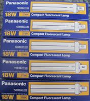 5 stk. Panasonic lampen 18W (2 Pins) G24d-2 2700K