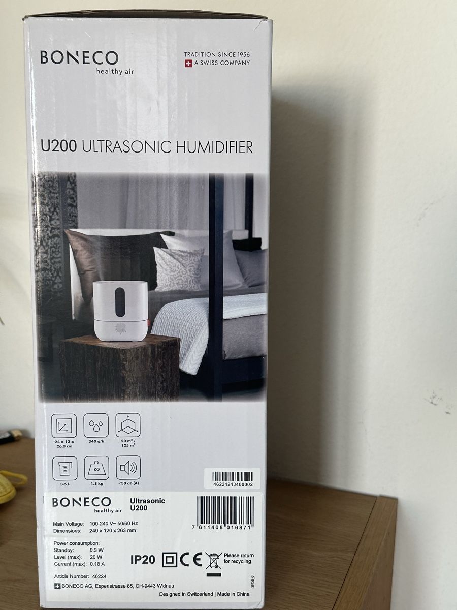 Boneco Luftbefeuchter: BONECO U200 Ultrasonic Humidifier New – Neu (gemäss Beschreibung) aus Zürich von cctsim 1