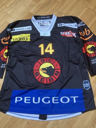 SC Bern C. Gerber #14 XL Jersey 2020/21