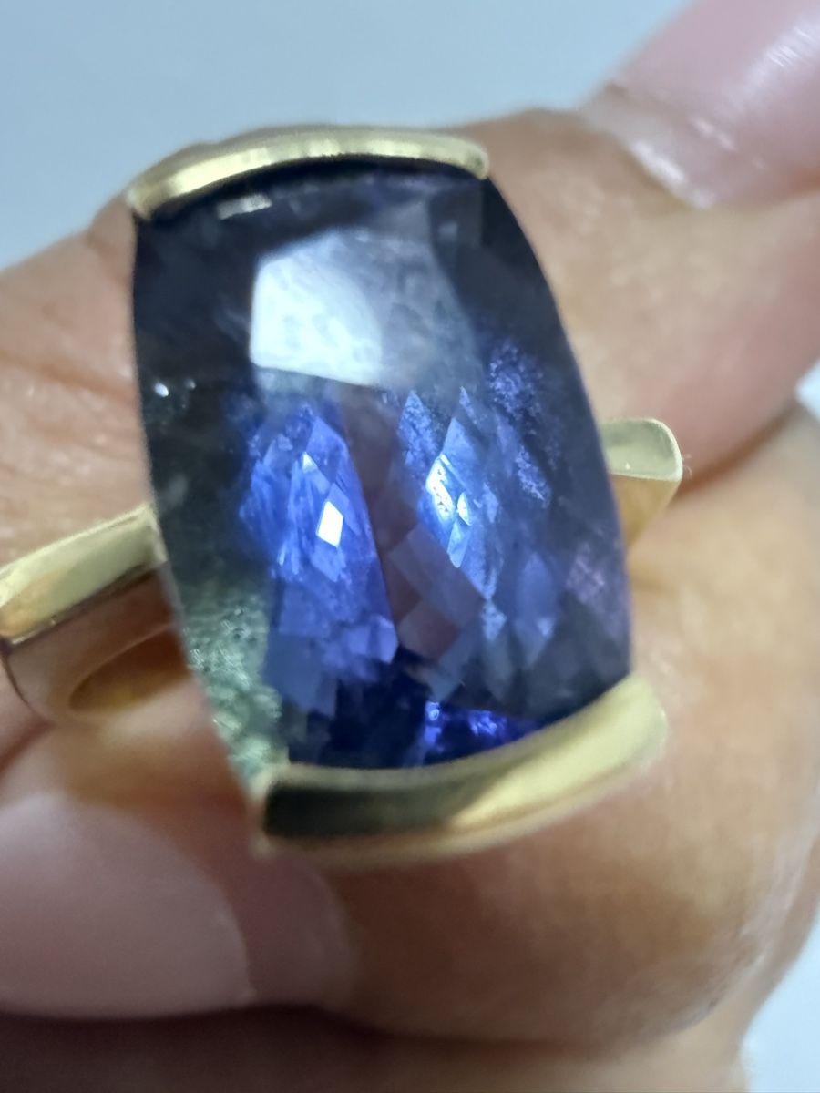 Anelli: Ring Gold 18k mit Tansanit – Usato da Oberhof venduto da RealStone 6