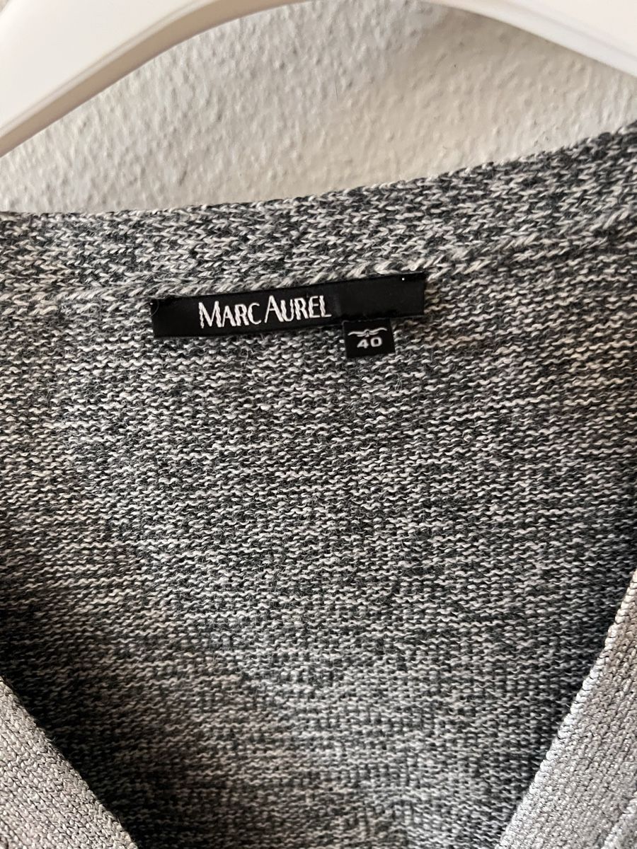 Giacche: Damen Strickjacke Silber Grösse 40 Marc Aurel – Usato da Solothurn venduto da Brini06 1