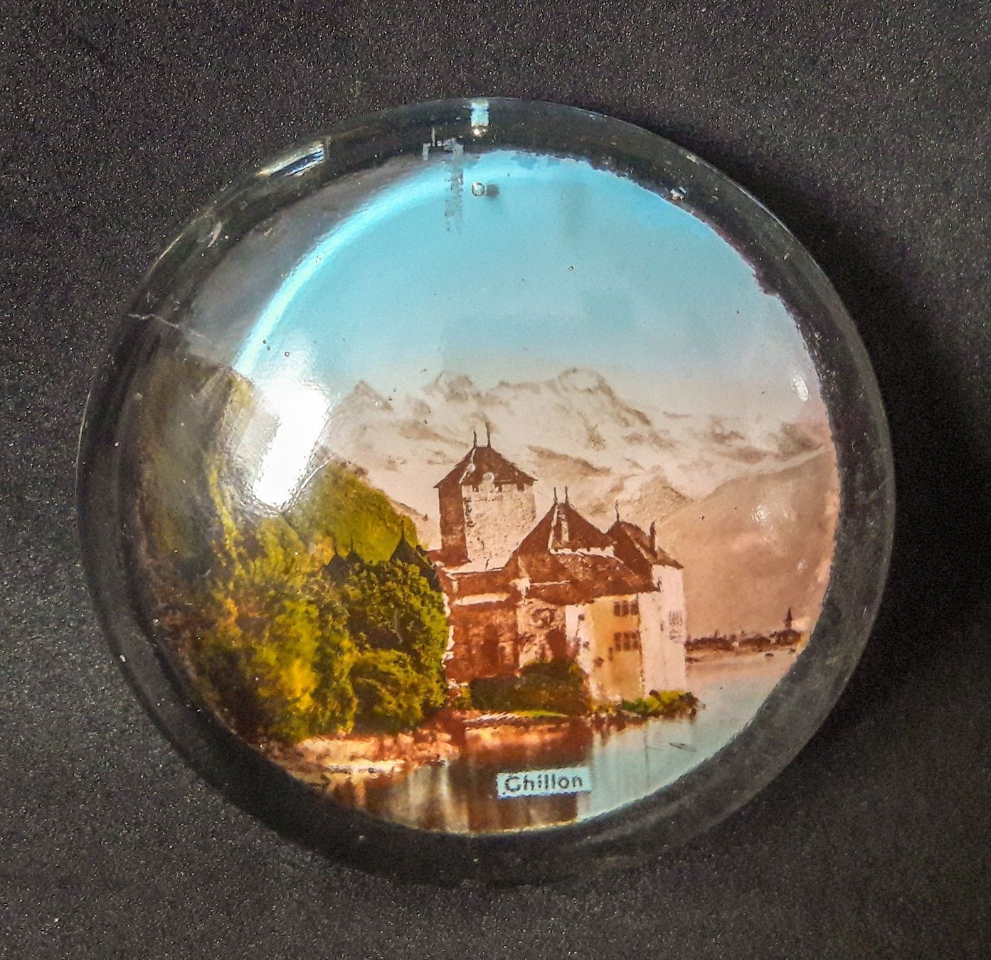Tutte le decorazioni: Briefbeschwerer presse-papiers Chillon – Usato da Tavannes venduto da Brocashop 1
