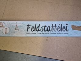 Feldstaffelei aus Buchenholz, neu&OVP