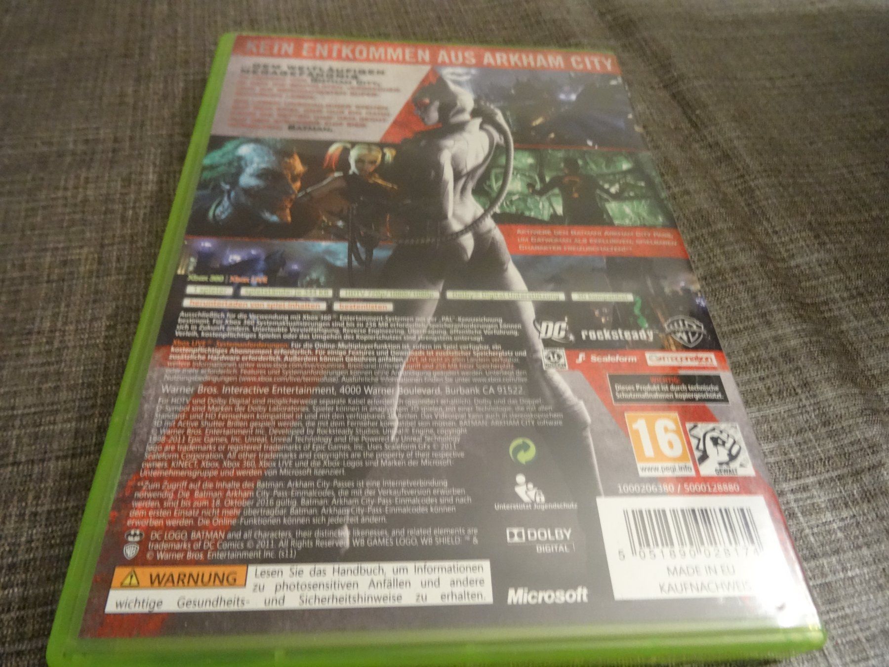 Microsoft Giochi: Xbox 360 - Batman Arkham City – Usato da Olten venduto da Disc-Ausverkauf 2