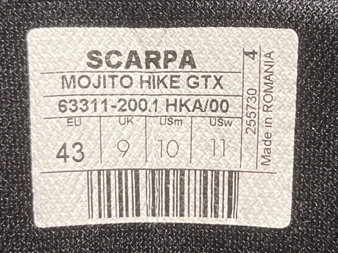 Scarpa Herrenschuhe: SCARPA Mojito Hike Mid-Cut GTX Gr. 43 – Gebraucht aus Maur von 300Jahre 3
