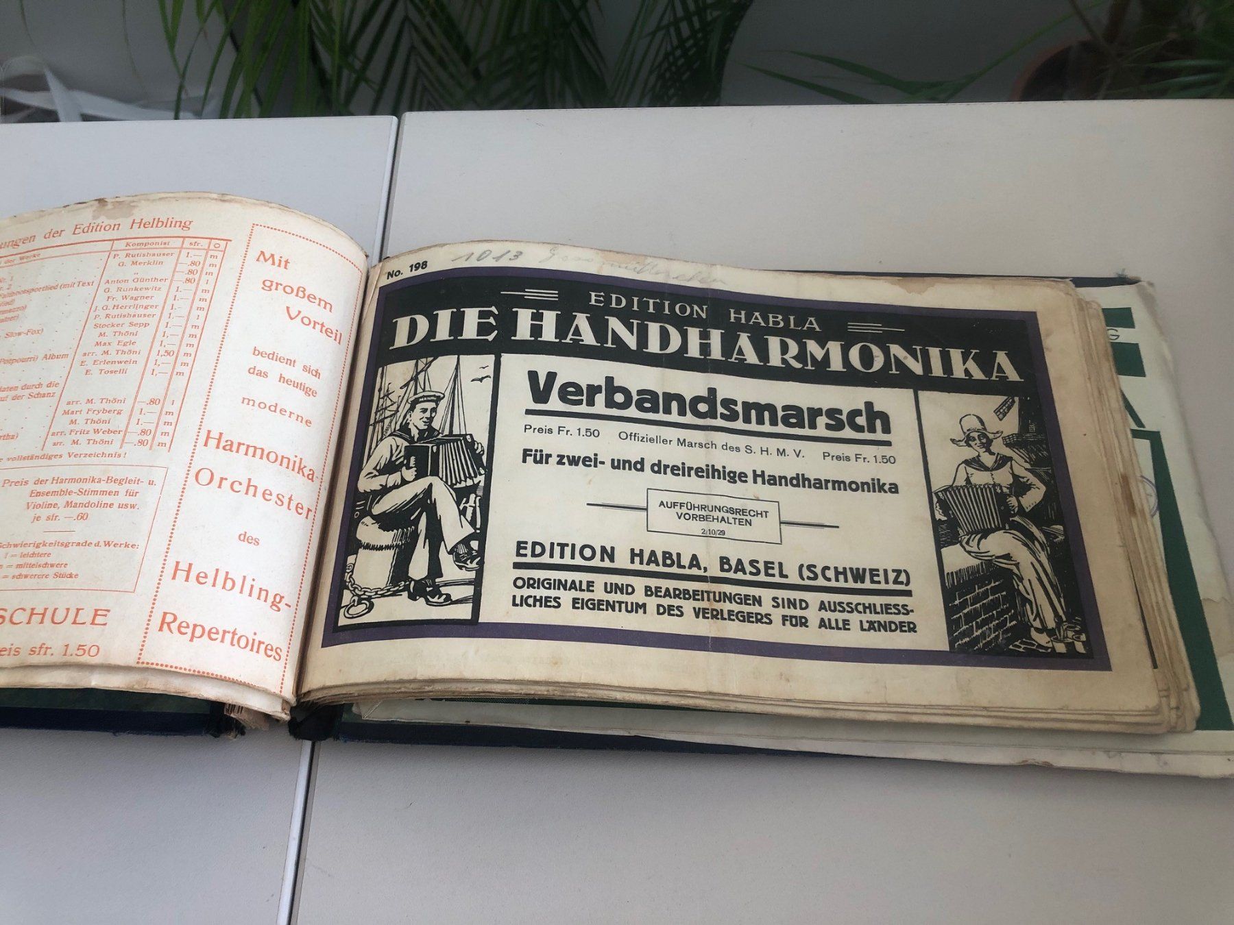 Libri: Notenbuch antik – Usato da Brügg BE venduto da rutschimedizin 5