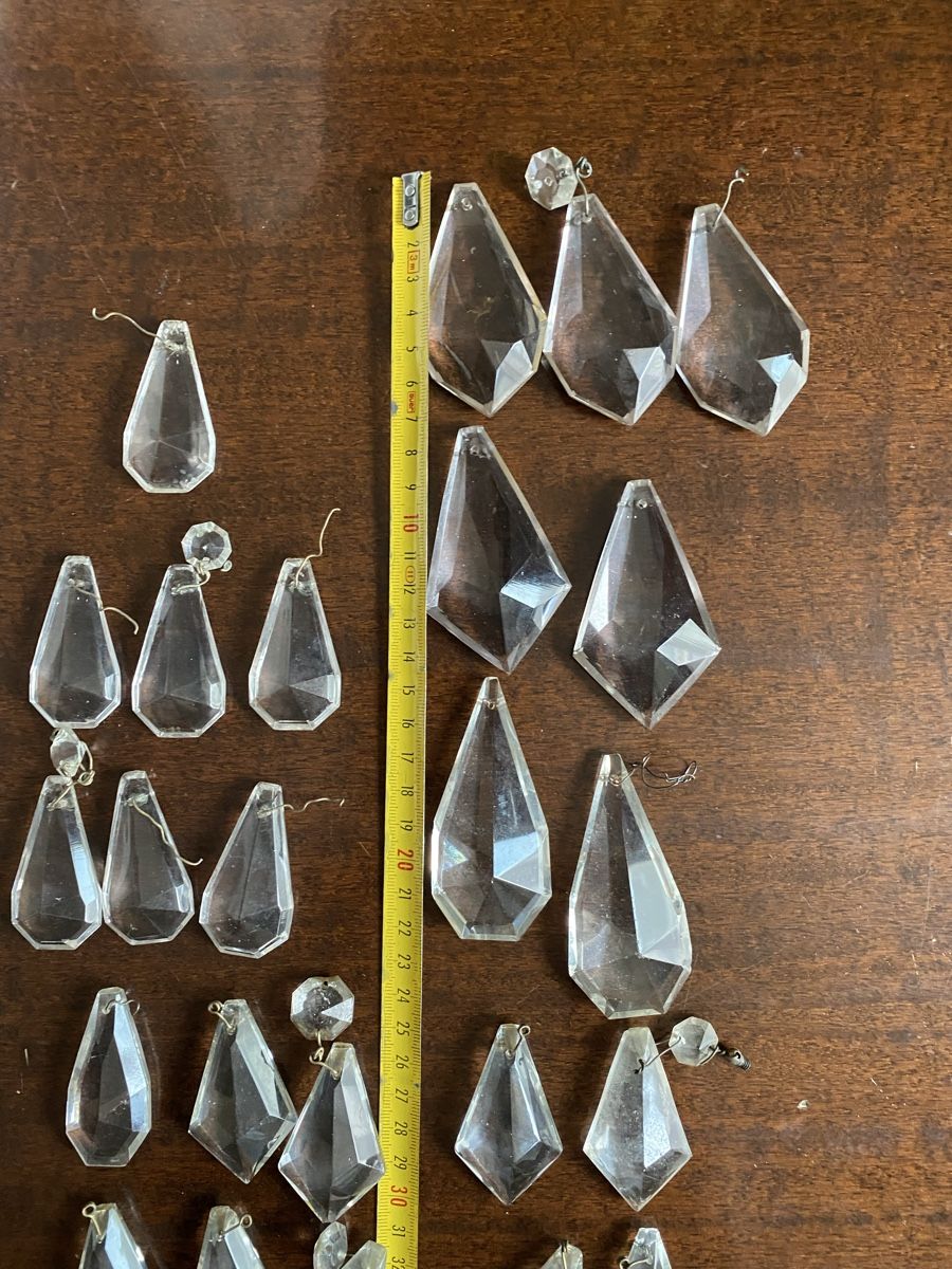 Alle Dekorationen: Lot pampilles cristal différentes dimensions – Gebraucht aus Genève von Mar7319 2