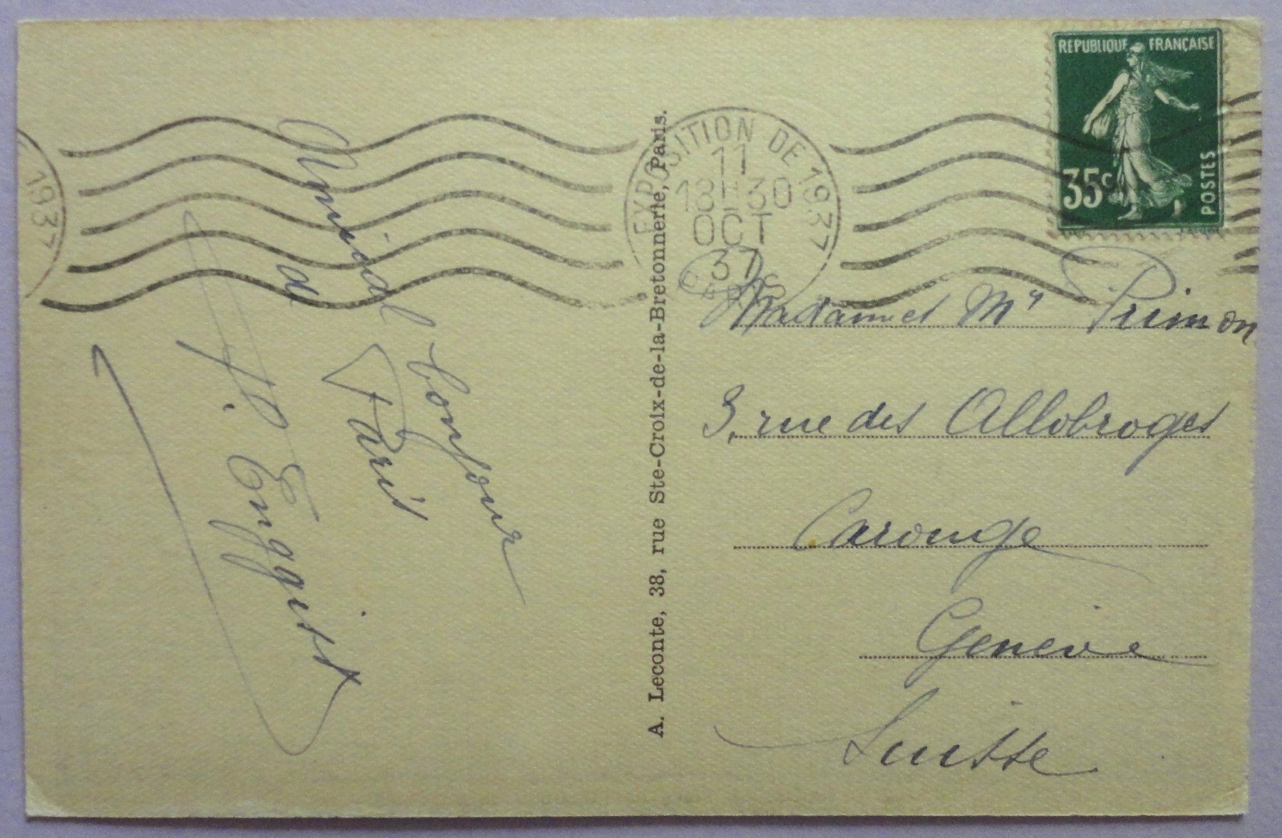 Cartoline postali: Paris - Place de l' Opéra – Usato da Fétigny venduto da Billy2miny 1