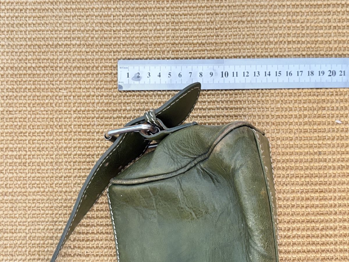 Taschen: Baguette Bag Green Leather – Gebraucht aus Zürich von fischersfritzli 6