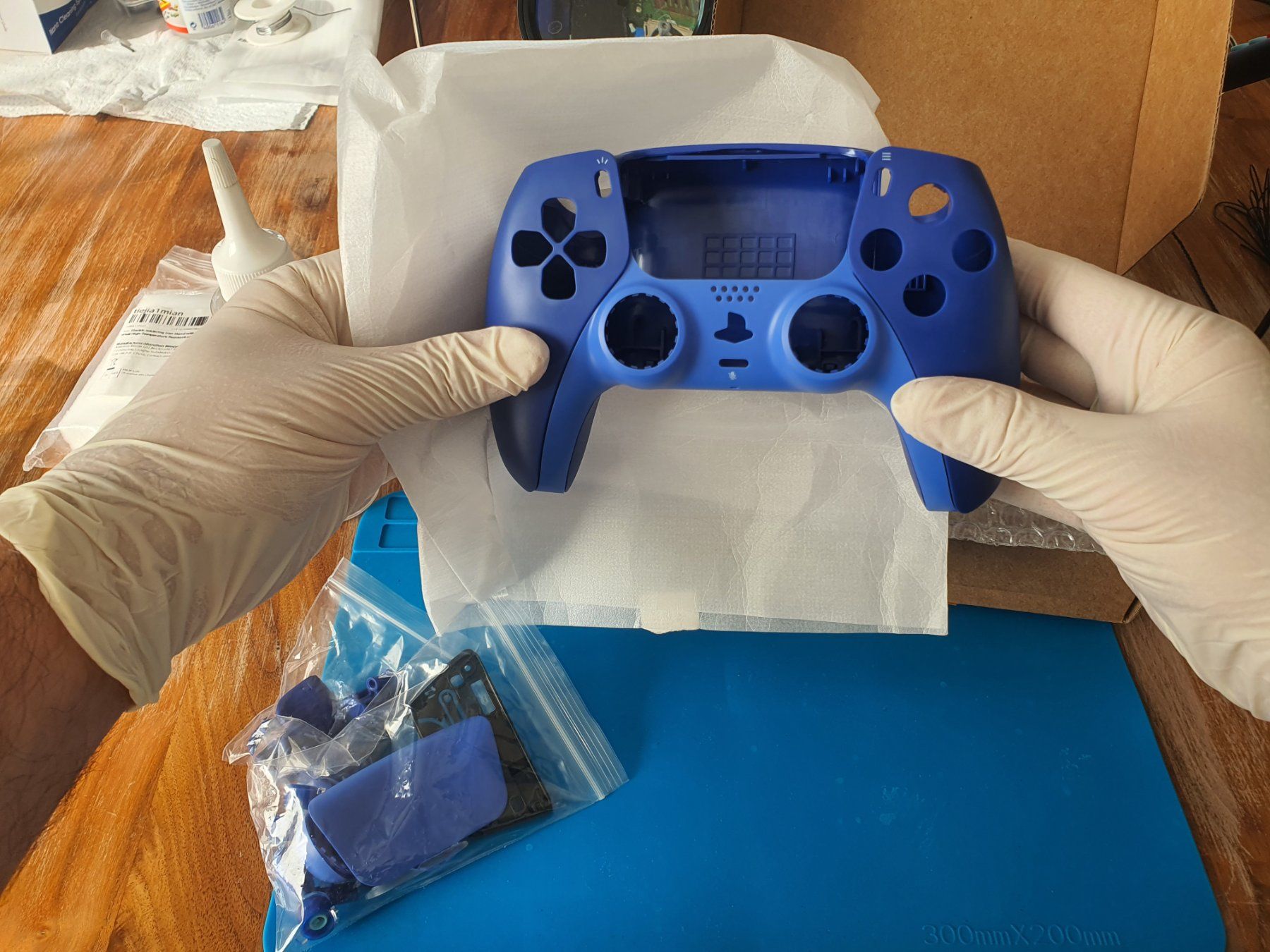 Sony Controller: PS5 Controller / Icon Blue / TMR Stick / Paddle / 4250 mah – Neu (gemäss Beschreibung) aus Dietikon von SwissMod 6