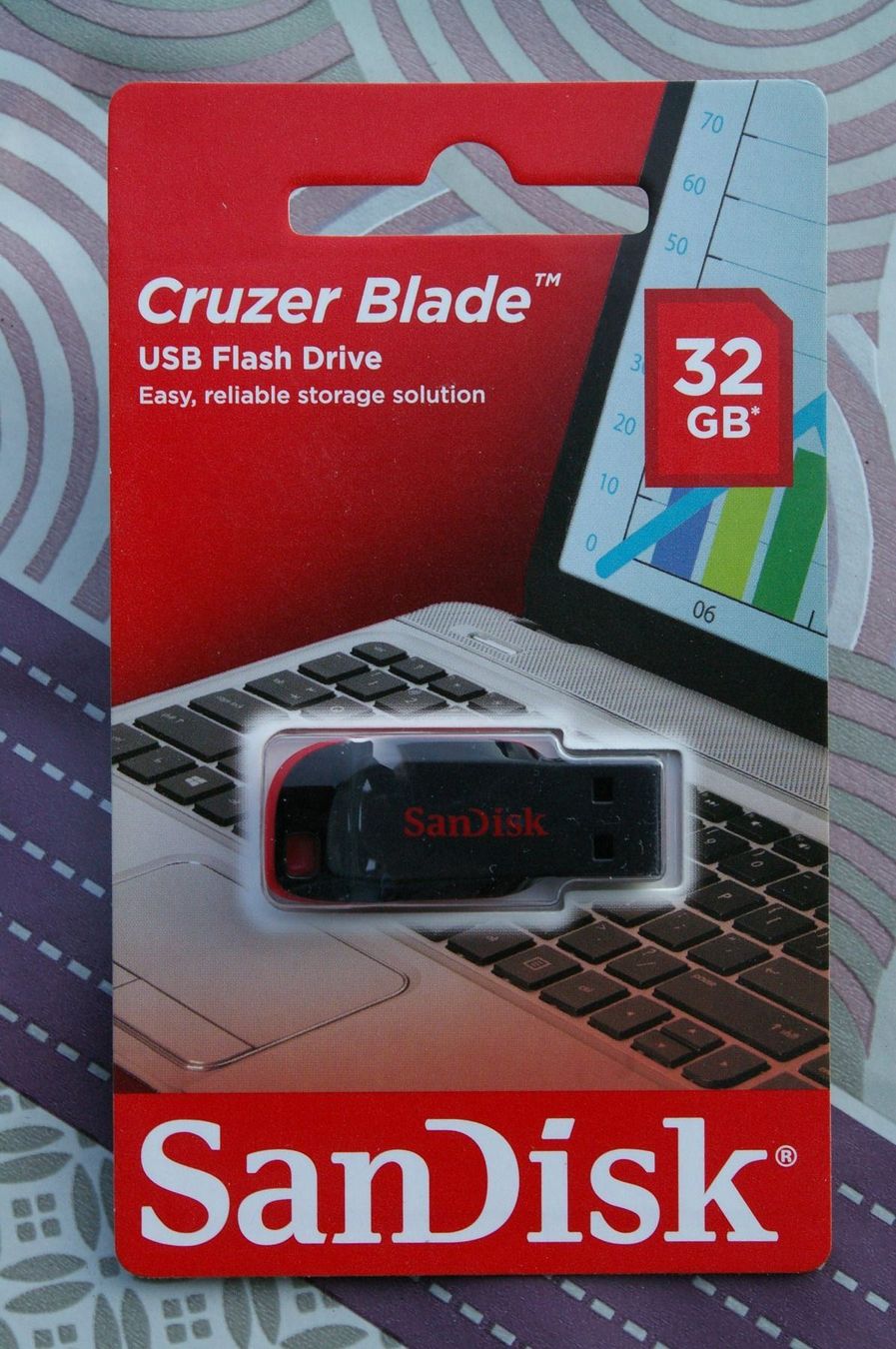 Chiavette USB: Sandisk Cruzer Blade 32GB – Nuovo e nell'imballaggio originale da Niederurnen venduto da mowgli_1963