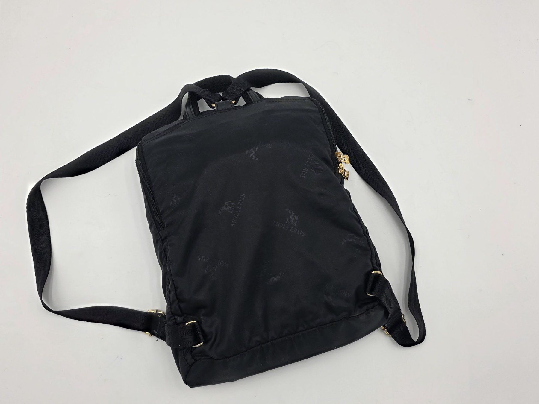 Maison Mollerus Zaini: Maison Mollerus Rucksack - schwarz, Gold - Ref. 06/51 – Usato da Au ZH venduto da BrockiAu 6