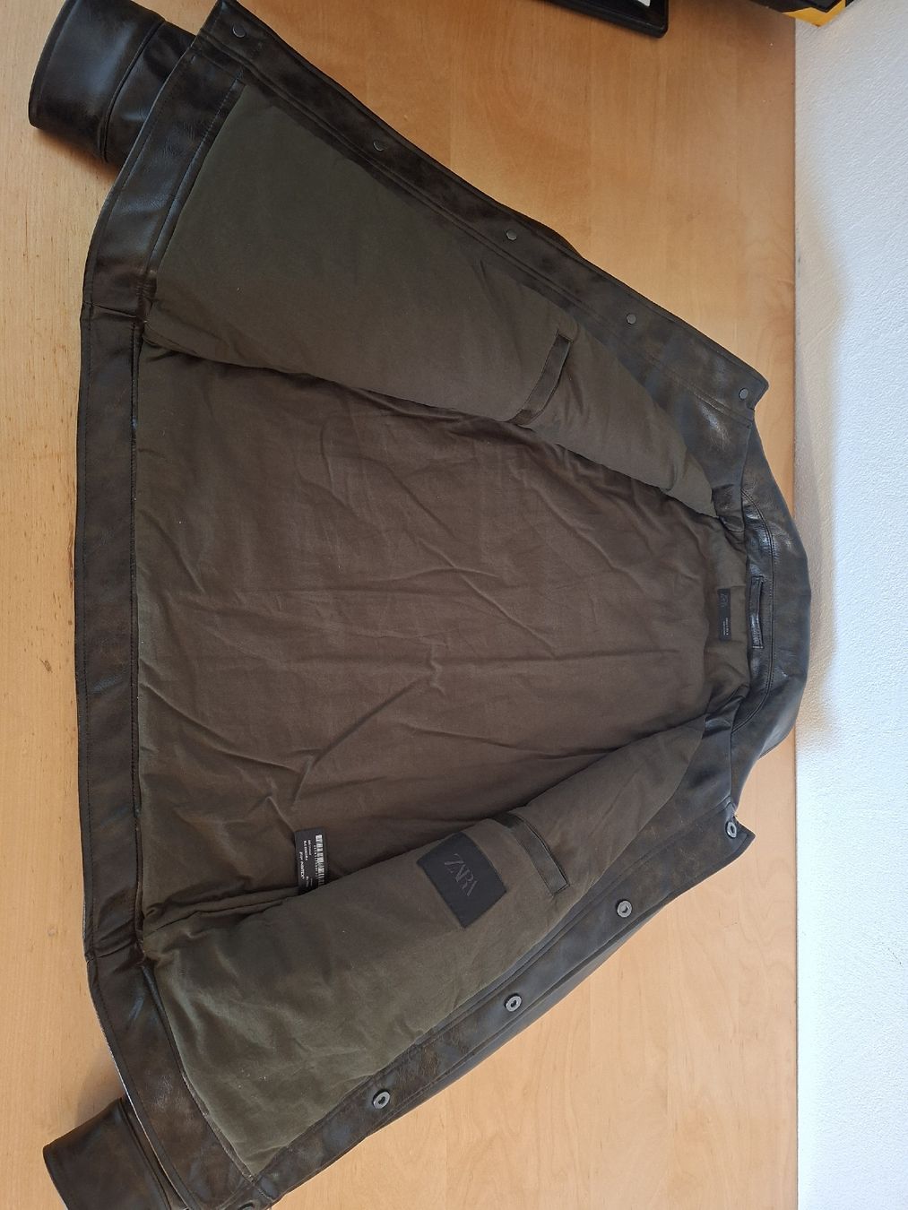Zara Jacken: ZARA Herren Jacke Lederoptik Gr. S – Neu (gemäss Beschreibung) aus Rüti ZH von FelipeCH1993 2