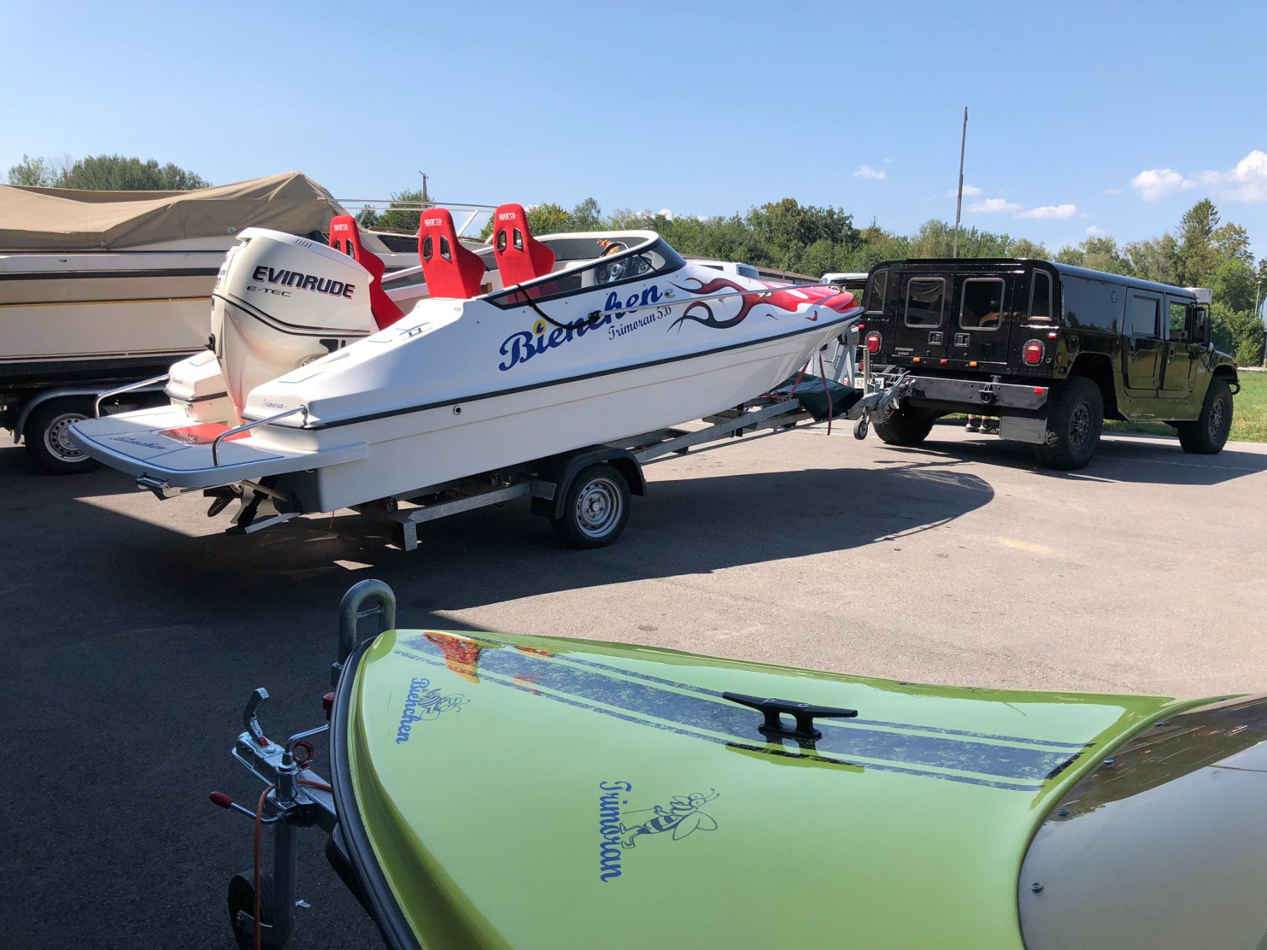 Barche: BIENCHEN TRIMARAN 5.6 VORFÜHRBOOT – Usato da Avenches venduto da BOOTTRANSPORTE 6