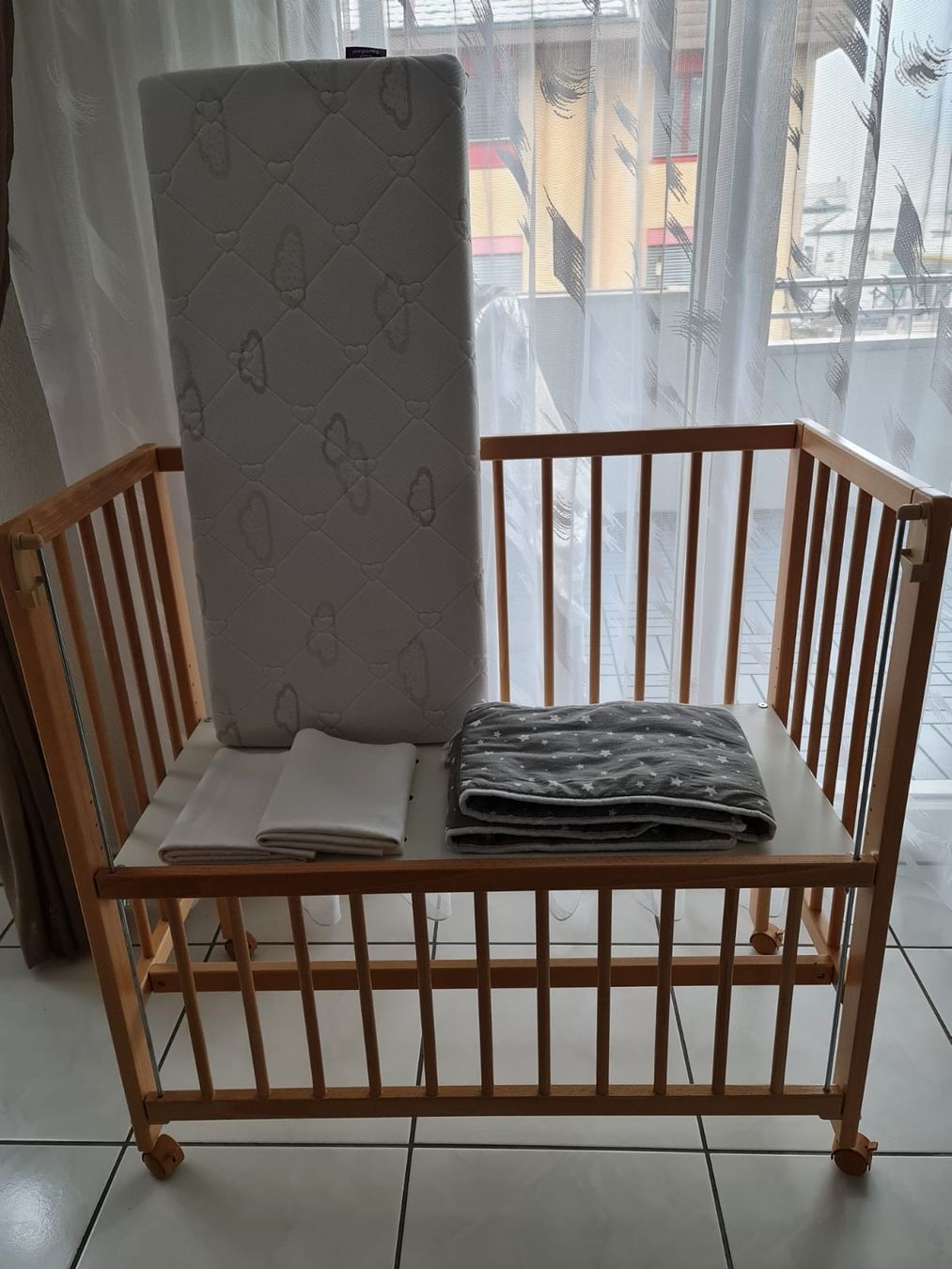 Fillikid Culle: Beistellbett Fillikid – Usato da Jona venduto da Davero_2709