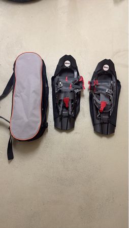 Schneeschuh Set inkl. Tragetasche, Leichte Gebrauchsspuren