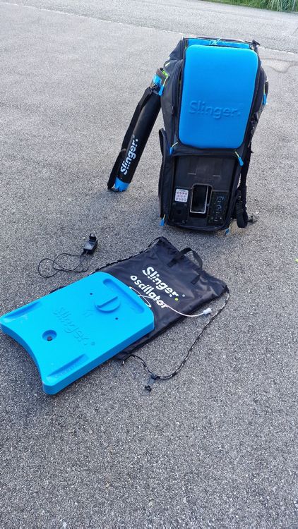Slinger Bag machine à balles tennis kit complet (Gebraucht) in Delémont ...