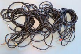 Lautsprecherkabel nicht abgeschirmt, Klinke 6.3mm, gebraucht