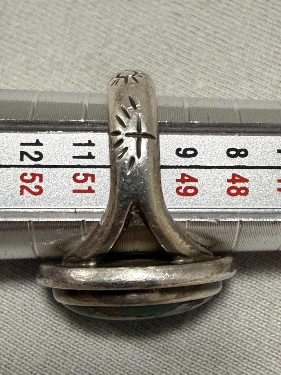 Bagues: Antik Ring Silber mit Turkis – D'occasion à Oberhof par RealStone 5