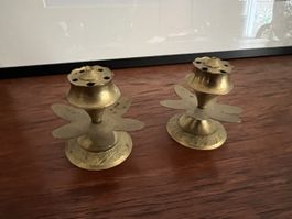 Vintage Brass Incense Burners Yoga Meditation