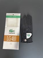 Gant de golf Lacoste en cuir agneaux. Noir. Taille S.