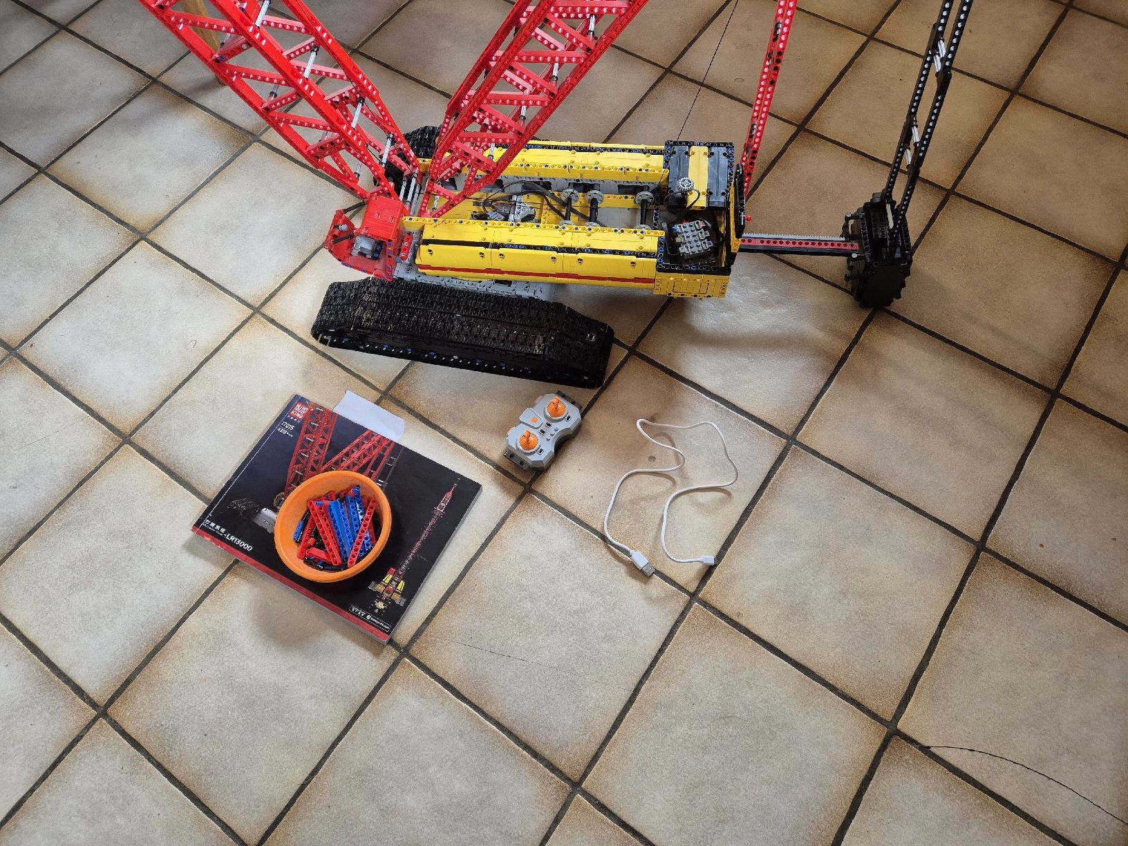 Mould King Kit di costruzioni: Mould King Raupenkran – Usato da gross venduto da chrigik 2