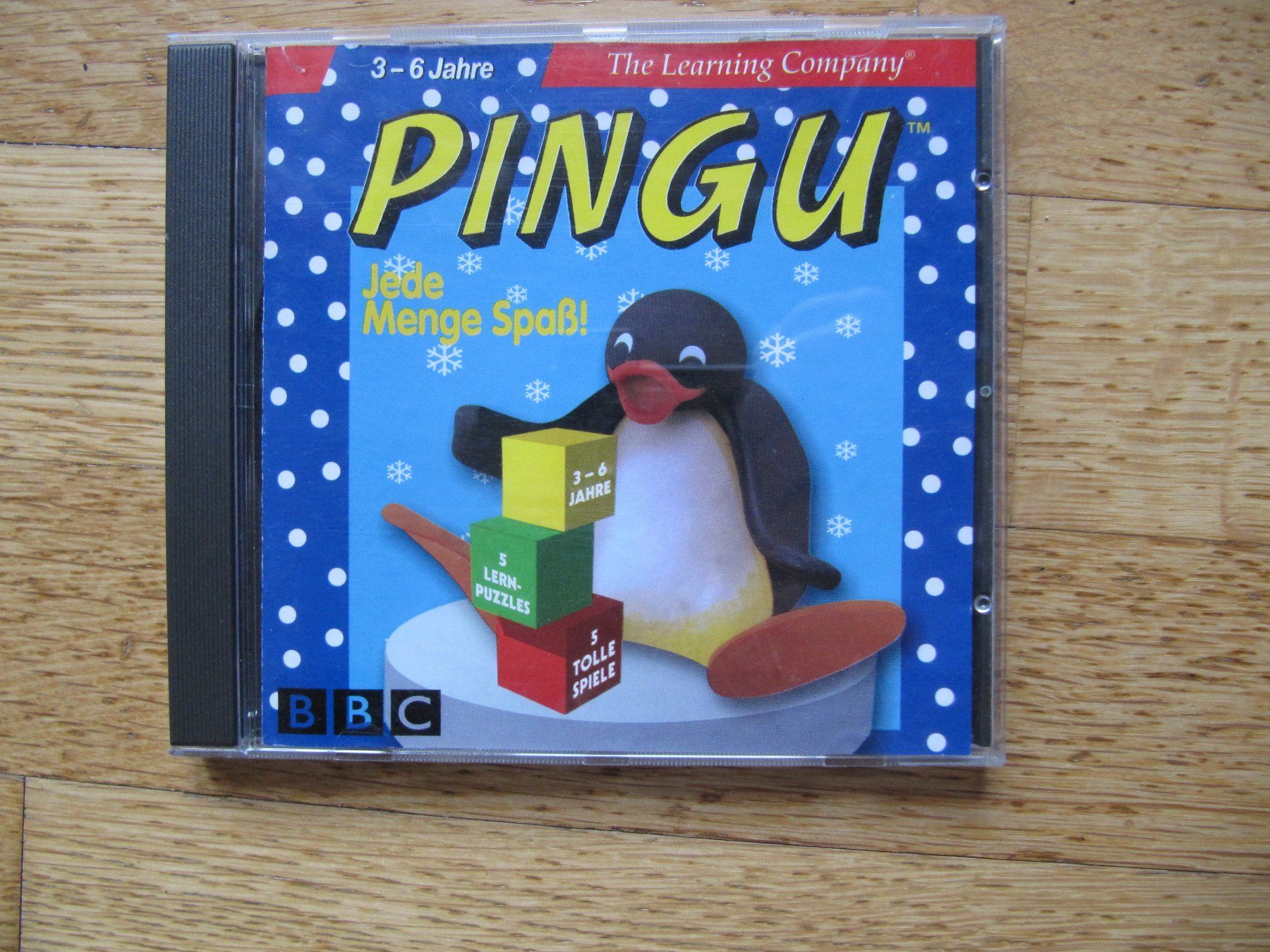 CD & DVD vergini: Kinder-CD-ROM: PINGU - The learning Company - Lernspiele – Usato da Würenlos venduto da AustralisZ
