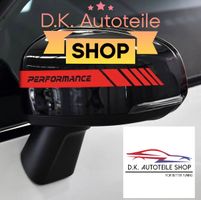 BMW M Performance Kleber Sticker in Rot 2 er Set Neu