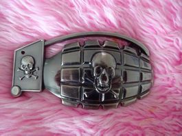 GÜRTEL SCHNALLE  ** TOTENKOPF