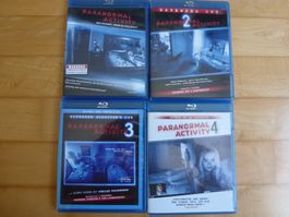 Paranormal Activity 1-4 (4-Blu-Rays)