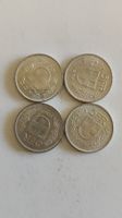 4x 5 Franken 1967, Silbermünzen Schweiz, (2WA6-12)