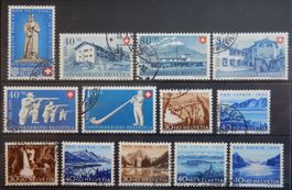 Schweiz PP ex. Kat. 6-80 gest. 1940/56 Kat. 249 Euro