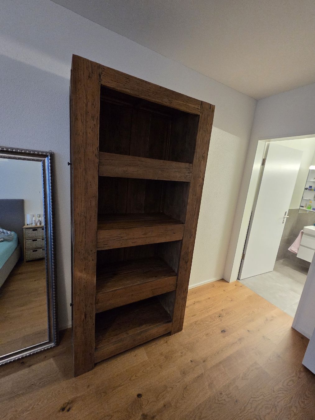 Armadi: TEAK Holz Schrank, Sekräter, Gestell – Usato da Siebnen venduto da Hgpca 1