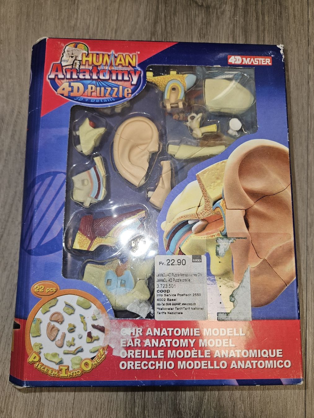Puzzle: Anatomie 4D Puzzle Ohr – Nuovo (secondo la descrizione) da Naters venduto da fab_2zx8