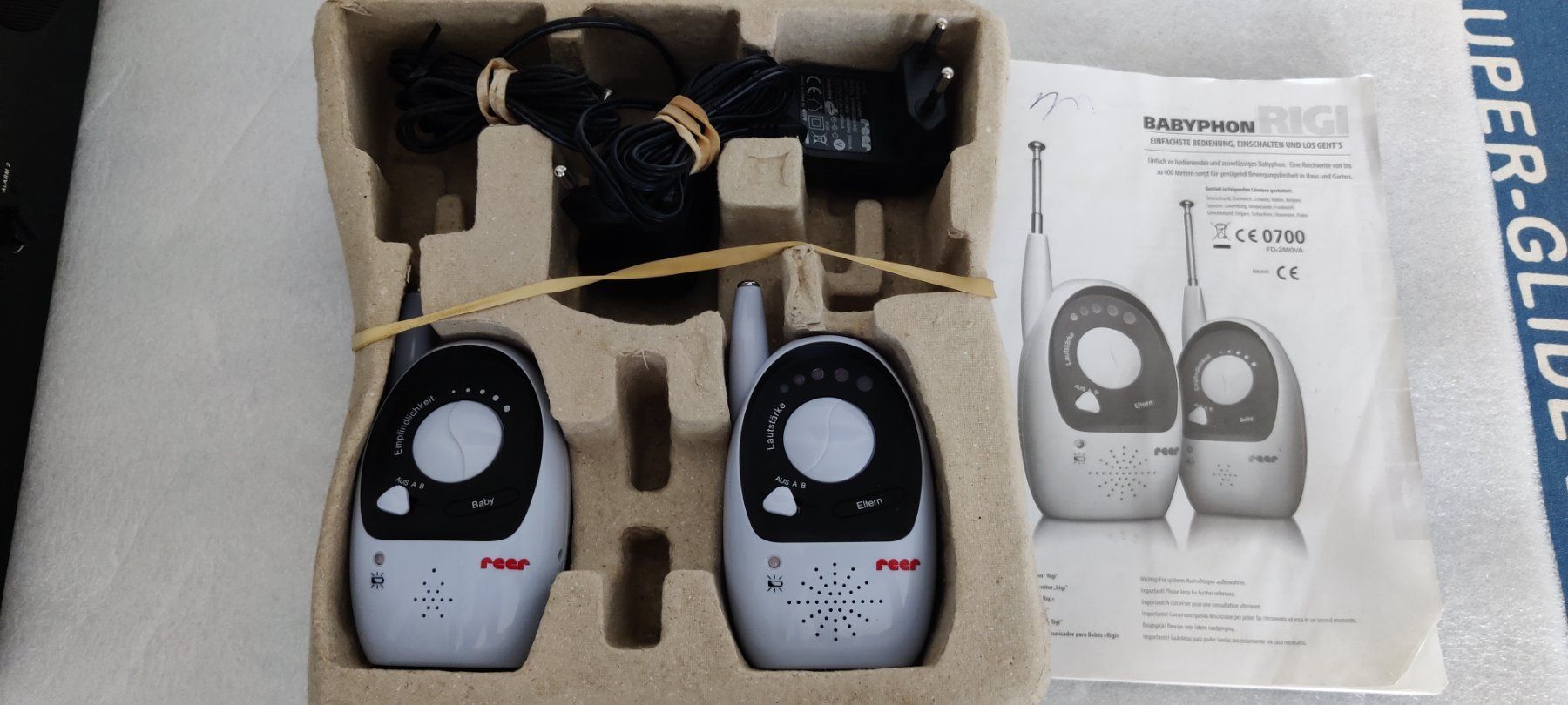 Reer Babyphone: Babyphone RIGI FD-2800VA, reer – Usato da Zürich venduto da sendbad