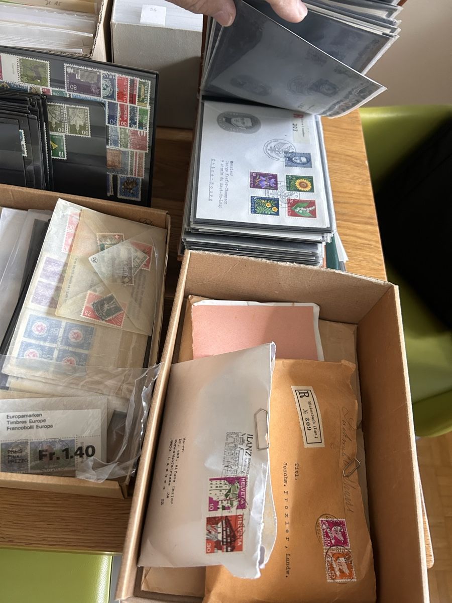 Tutti i francobolli: Briefmarken - Briefe- Kuverte Sammlung  – Usato da Zürich venduto da jasmin011 4